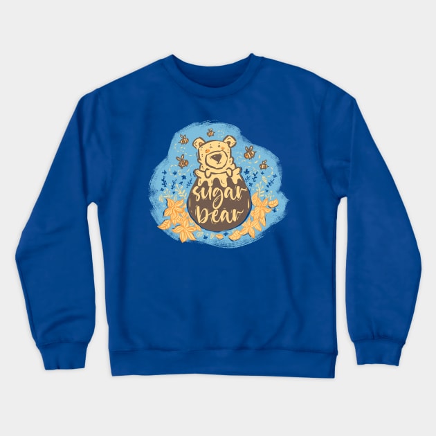 Sugar Bear Crewneck Sweatshirt by Norse Dog Studio